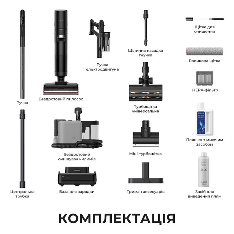 Акумуляторний пилосос Dreame H15 MIX (HHV46B) (EU)