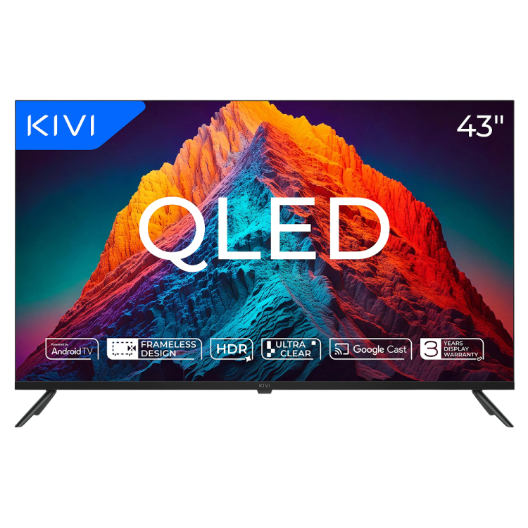Телевізор Kivi 43 43U770QB (UA) Телевізор Kivi 43 43U770QB (UA)