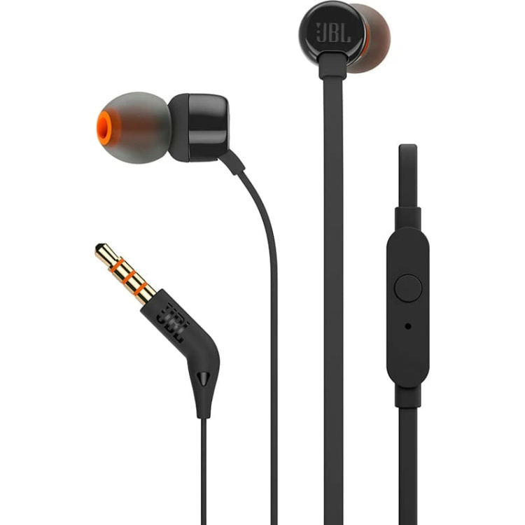 Наушники JBL Tune 110 Eco Black (JBLT110BLKE)