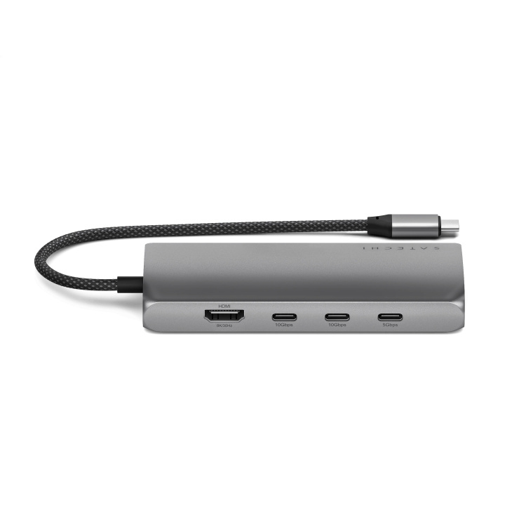 Адаптер Satechi USB-C Multiport Adapter 8K with Ethernet V3 (ST-P8KED)