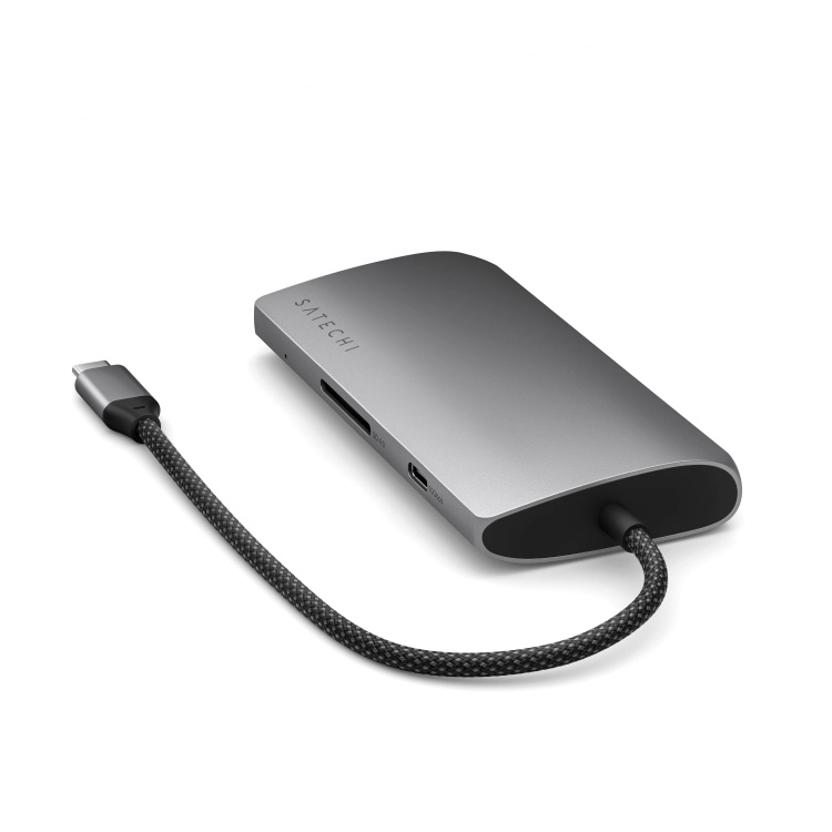 Адаптер Satechi USB-C Multiport Adapter 8K with Ethernet V3 (ST-P8KED)