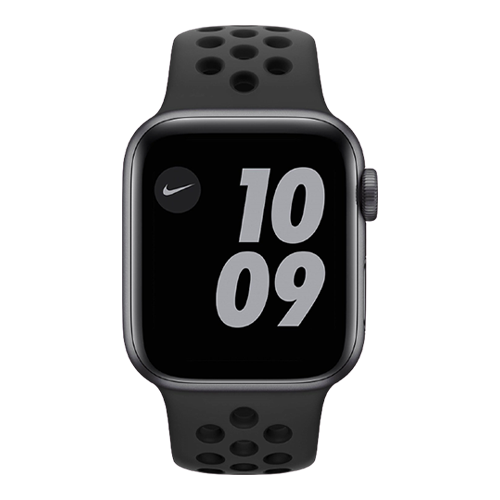 Apple Watch Nike Series 6 40mm Space Grey Aluminium Case with Anthracite Black Nike Sport Band (M00X3)