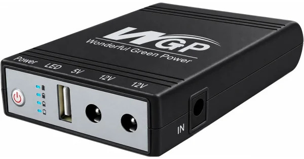 Портативный источник питания для роутера ArmorStandart 103 DC mini UPS 10400mAh Black (ARM93868)