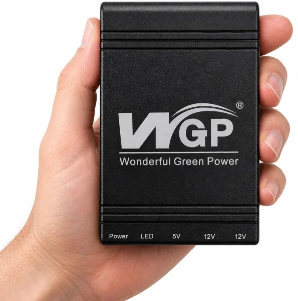 Портативный источник питания для роутера ArmorStandart 103 DC mini UPS 10400mAh Black (ARM93868)