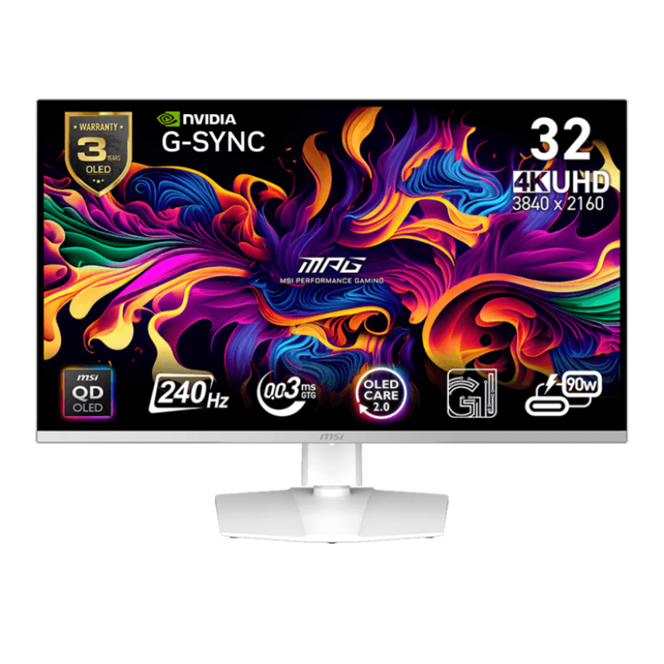 Монітор MSI 31.5" MPG 321URXW QD-OLED 240Hz (UA)