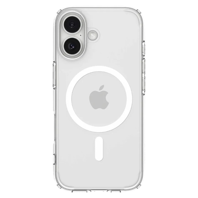 Чохол Spigen Ultra Hybrid Mag Safe для iPhone 17 Clear White (ACS10346) Чохол Spigen Ultra Hybrid Mag Safe для iPhone 17 Clear White (ACS10346)
