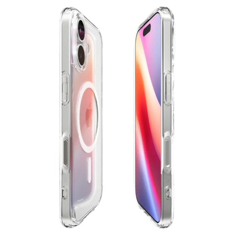 Чохол Spigen Ultra Hybrid Mag Safe для iPhone 17 Clear White (ACS10346) Чохол Spigen Ultra Hybrid Mag Safe для iPhone 17 Clear White (ACS10346)