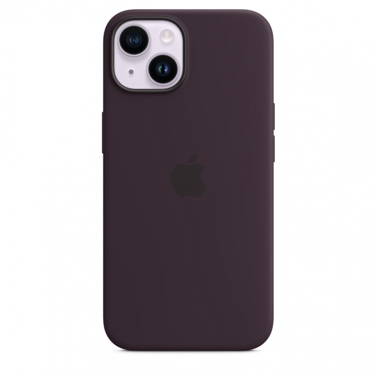 Чохол Silicone Case для iPhone 14 Plus (FoxConn) (Elderberry)