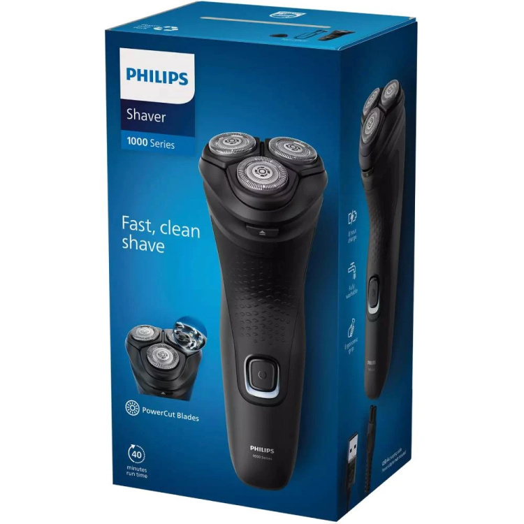 Електрична бритва Philips Series 1000 (Black) (S1141/00) Електрична бритва Philips Series 1000 (Black) (S1141/00)