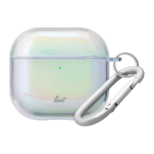 Чохол LAUT HOLO для AirPods 4 (Pearl) (L_AP5_HO_W)