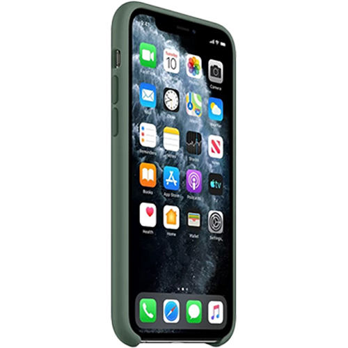 Чехол Smart Silicone Case для iPhone 11 Original (FoxConn) (Pine Green)