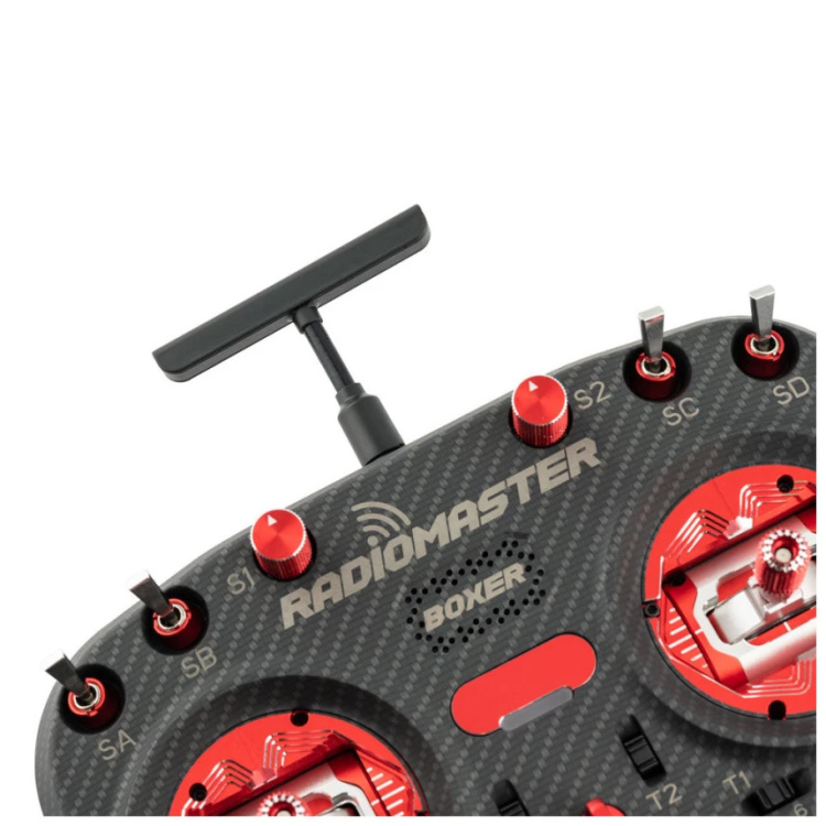 Пульт управління для дрона RadioMaster Boxer MAX ELRS AG01 (RED) (HP0157.0056-M2-RED)