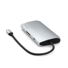 Адаптер Satechi USB-C Multiport Adapter 8K with Ethernet V3 (ST-P8KEM)