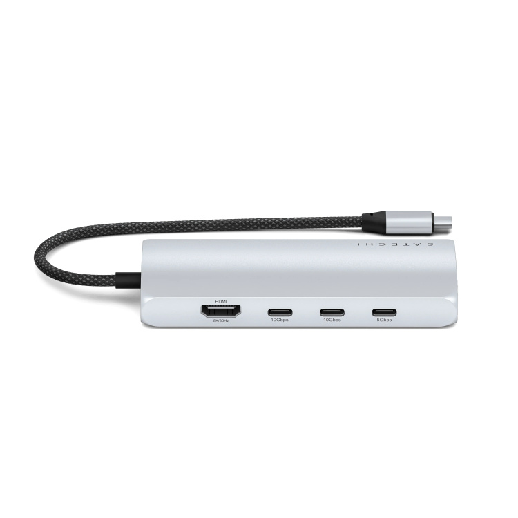 Адаптер Satechi USB-C Multiport Adapter 8K with Ethernet V3 (ST-P8KEM)