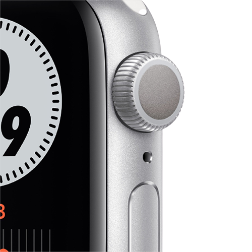 Apple Watch Nike Series 6 40mm Silver Aluminium Case with Pure Platinum Black Nike Sport Band (M00T3) Apple Watch Nike Series 6 40mm Silver Aluminium Case with Pure Platinum Black Nike Sport Band (M00T3)