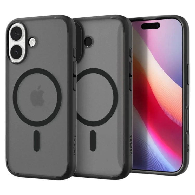 Чохол Spigen Ultra Hybrid Mag Safe для iPhone 17 Frost Black (ACS10349) Чохол Spigen Ultra Hybrid Mag Safe для iPhone 17 Frost Black (ACS10349)