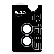 Защитное стекло 9:42 для камеры iPhone 17 (Purple)
