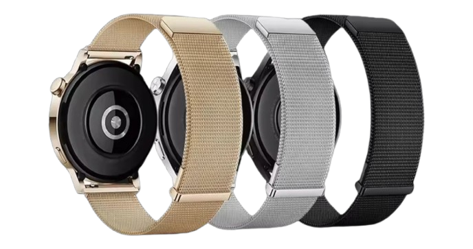 Ремешок Milanese Magnetic Strap для Garmin (Quick Release 18) Black