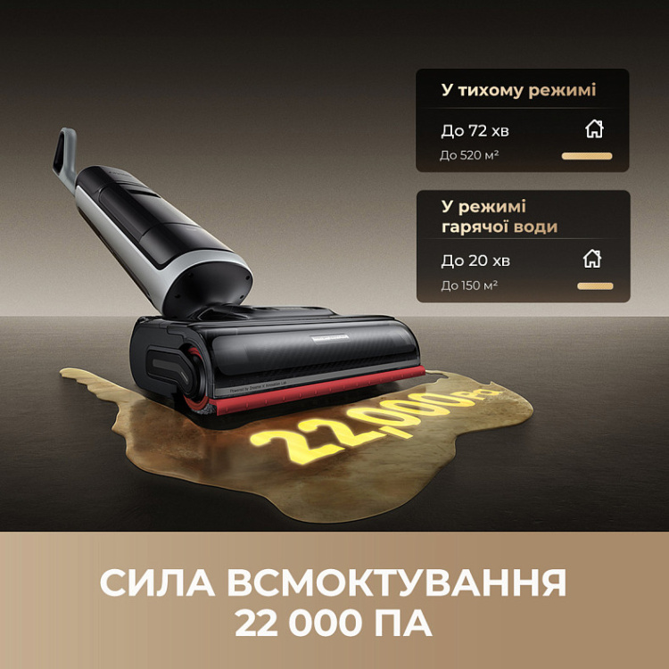 Акумуляторний пилосос Dreame H15 Pro Heat (HHR48A) (EU)