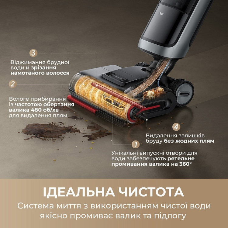 Аккумуляторный пылесос Dreame H15 Pro Heat (HHR48A) (EU) Аккумуляторный пылесос Dreame H15 Pro Heat (HHR48A) (EU)