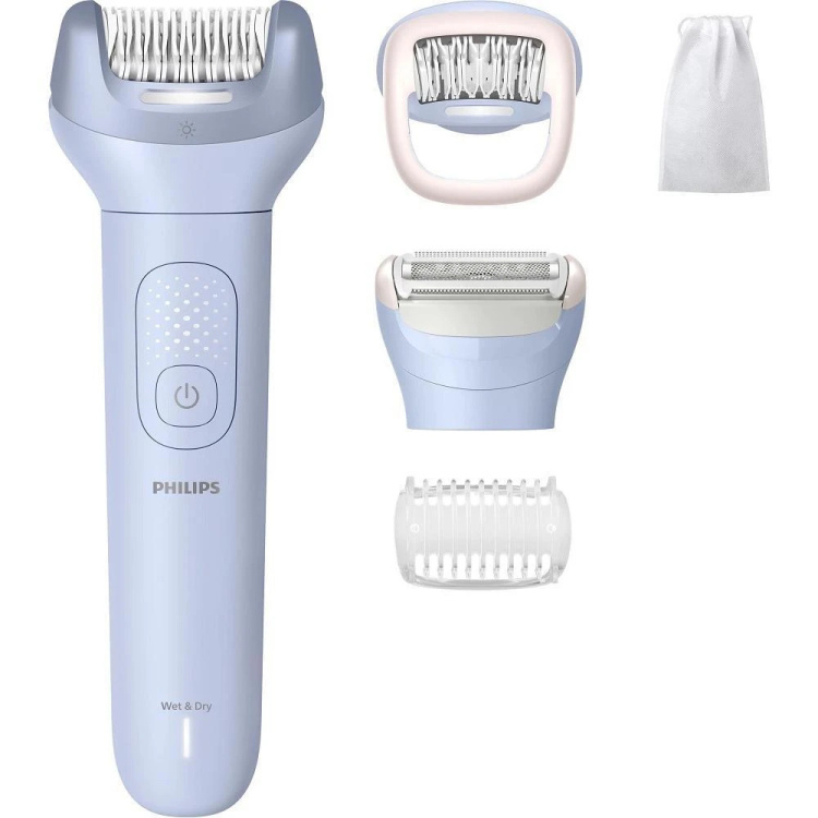 Епілятор Philips Series 8000 (BRE709/00) (Blue)
