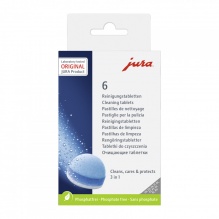 Таблетки JURA для очистки 3-фазные (упаковка 6 шт) (24225)