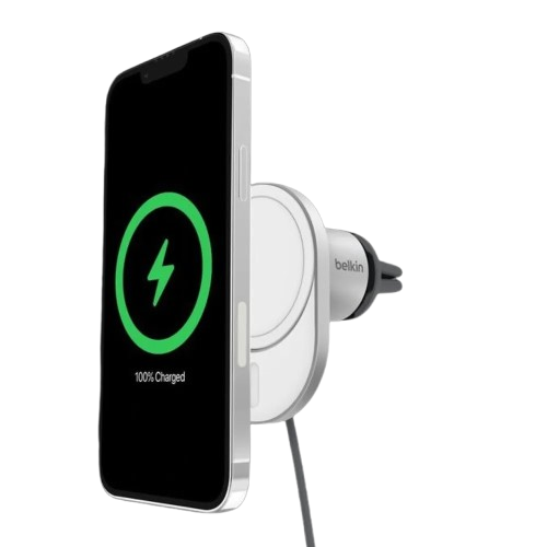 Автотримач Belkin Magnetic Wireless Car Charger Qi2 (WIC008BTGR-V2) Автотримач Belkin Magnetic Wireless Car Charger Qi2 (WIC008BTGR-V2)