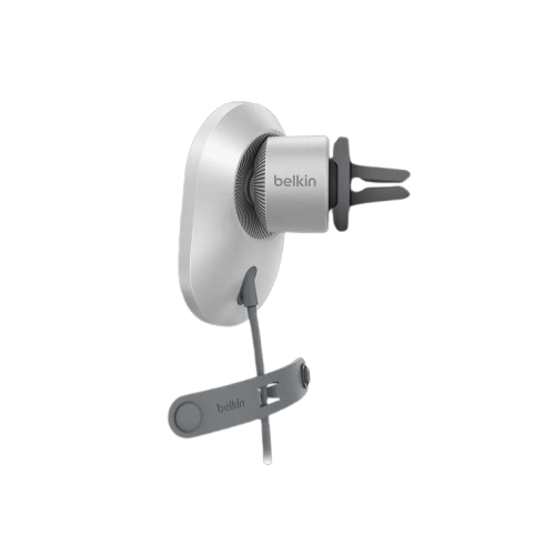Автотримач Belkin Magnetic Wireless Car Charger Qi2 (WIC008BTGR-V2) Автотримач Belkin Magnetic Wireless Car Charger Qi2 (WIC008BTGR-V2)