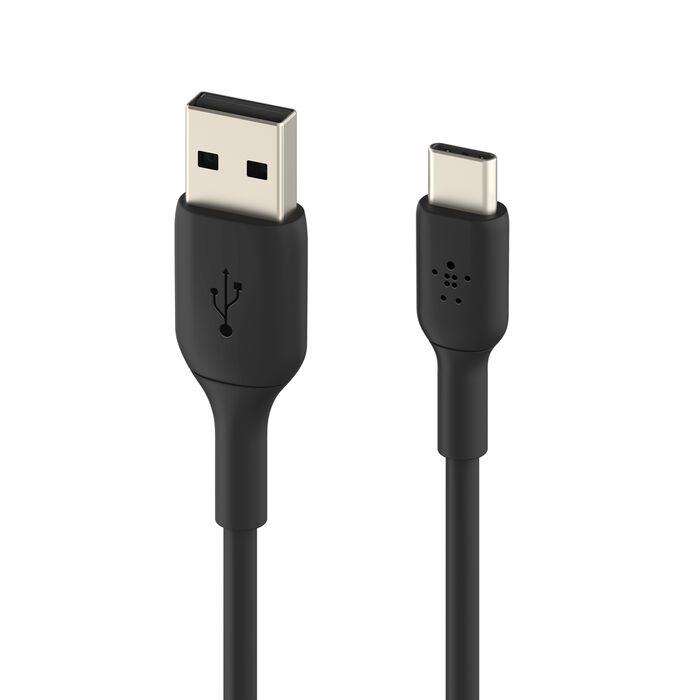 Кабель Belkin USB-A to USB-С PVC 1m Black (CAB001BT1MBK)