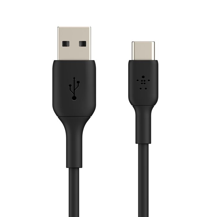 Кабель Belkin USB-A to USB-С PVC 1m Black (CAB001BT1MBK)