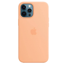 Чохол Silicone Case для iPhone 12 Pro Max (FoxConn) (Cantaloupe)