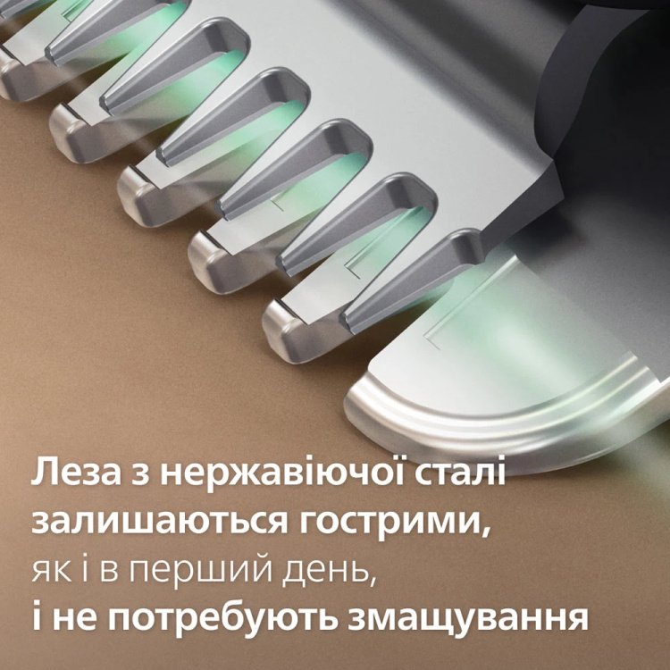 Тример Philips Series 3000 (Black/Green) (MG3930/15)