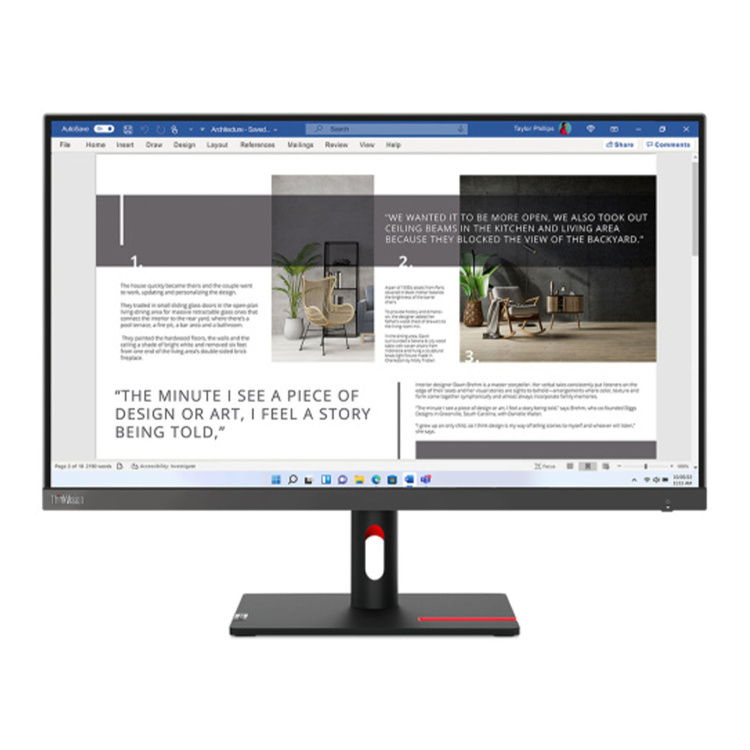 Монитор Lenovo 27" S27i-30 IPS 60Hz 63DFKAT4UA (UA)