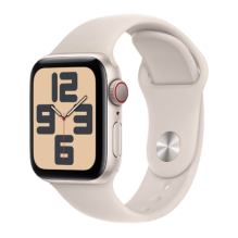 Apple Watch SE 2 2023 40mm GPS+LTE Starlight Aluminum Case with Starlight Sport Band - S/M (MRFW3) бу (Як Новий)