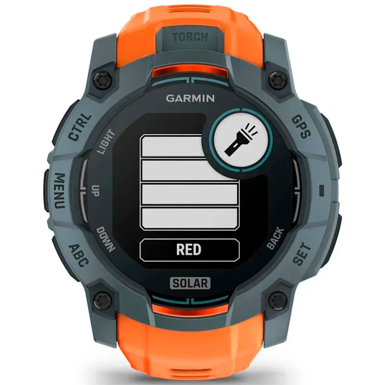 Garmin Instinct 3 50mm Solar Twilight with Solstice Band (010-02935-01)