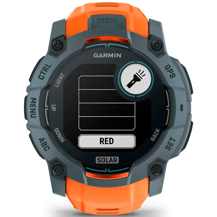 Garmin Instinct 3 50mm Solar Twilight with Solstice Band (010-02935-01)