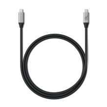 Кабель Satechi USB4 Pro 240W Space Gray (1.2m) (ST-YU4120M)  