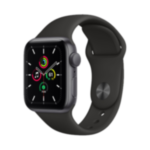 Apple Watch SE 40mm Space Gray Aluminum Case with Black Sand Sport Band (MYDP2) Apple Watch SE 40mm Space Gray Aluminum Case with Black Sand Sport Band (MYDP2)