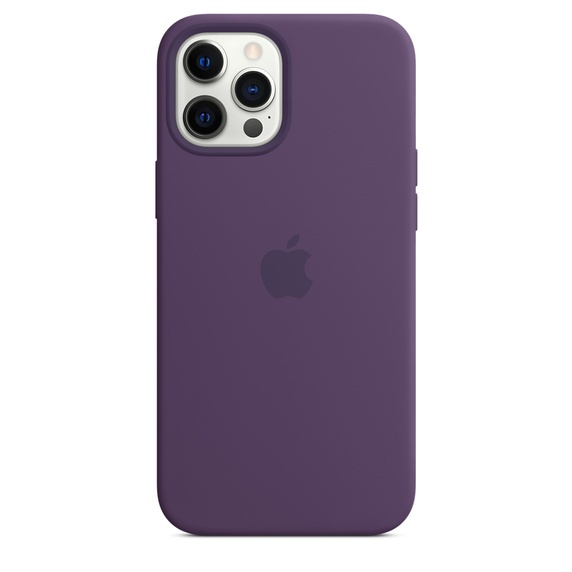 Чохол Silicone Case для iPhone 12 Pro Max (FoxConn) (Amethyst)