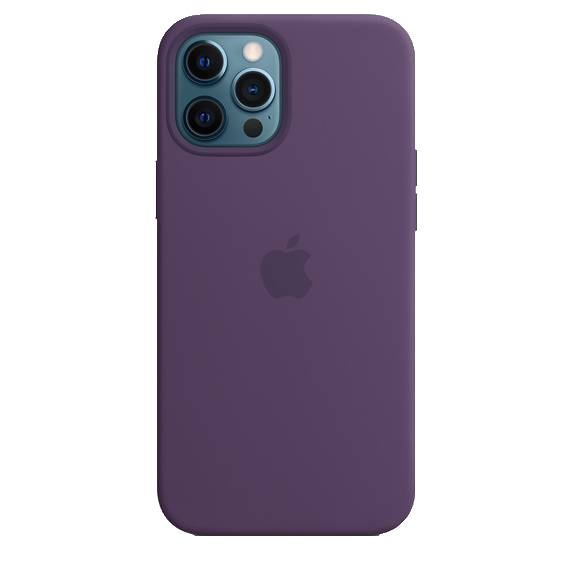 Чехол Silicone Case для iPhone 12 Pro Max (FoxConn) (Amethyst)