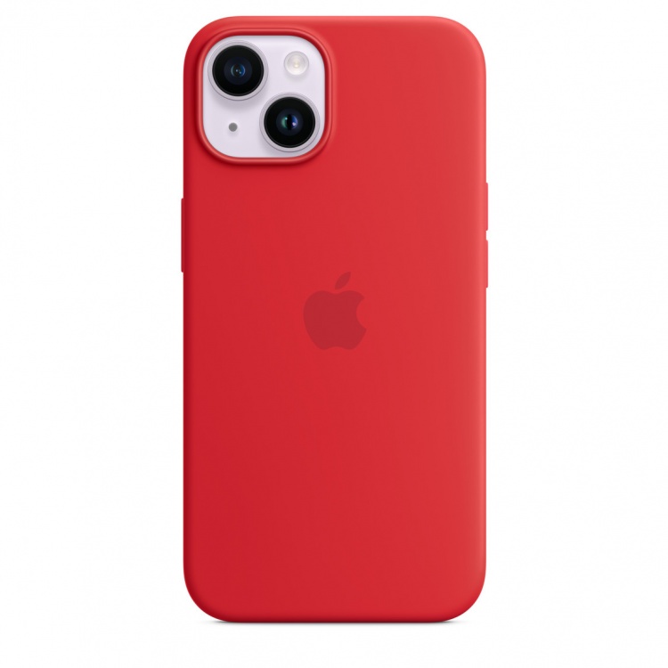 Чохол Silicone Case для iPhone 14 Plus (FoxConn) (Red)