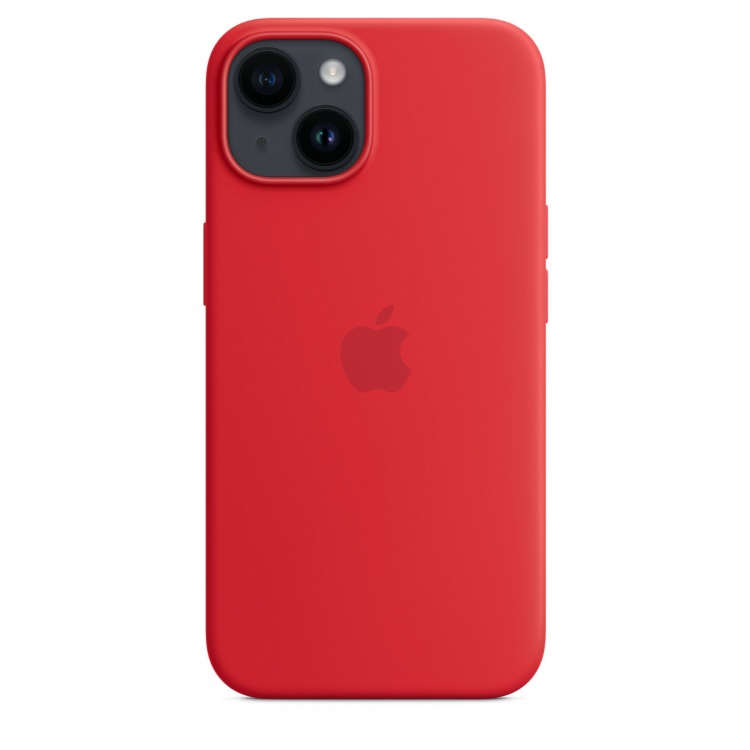 Чохол Silicone Case для iPhone 14 Plus (FoxConn) (Red)