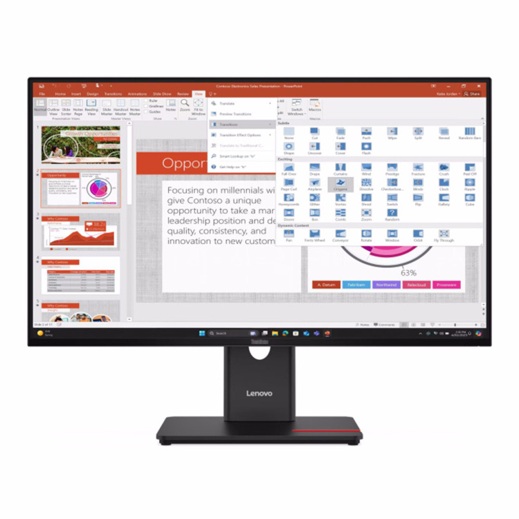 Монитор Lenovo 27" T27-40 IPS 120Hz 64A5MAT6UA (UA)