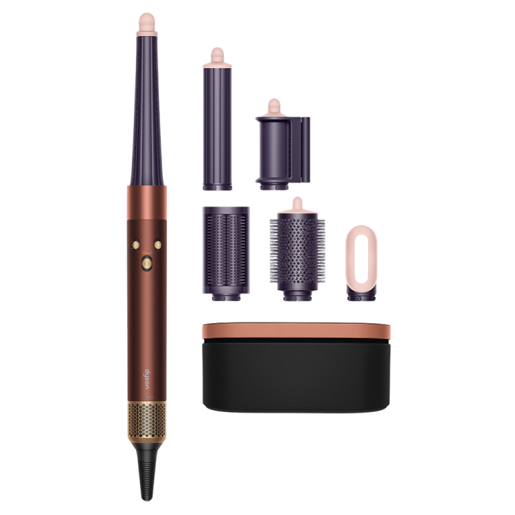 Стайлер Dyson Airwrap i.d. для прямого та хвилястого волосся (Burgundy Wood)