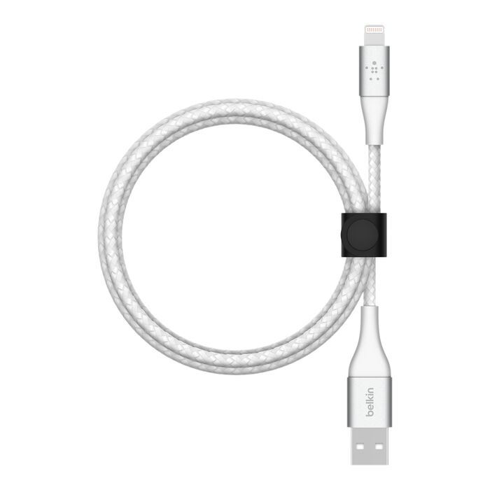 Кабель Belkin Braided Lightning 2m White (CAA002BT2MWH) Кабель Belkin Braided Lightning 2m White (CAA002BT2MWH)