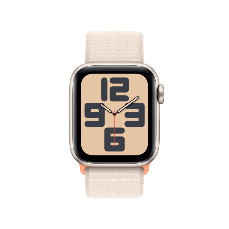 Apple Watch SE 2 2023 GPS 40mm Starlight Aluminium Case with Starlight Sport Loop (MR9W3) бу (Як Новий)