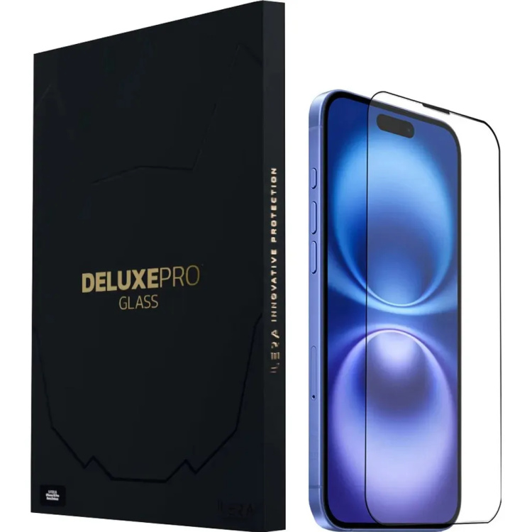 Захисне скло iLera DeLuxe Frosted FullCover Glass для iPhone 16