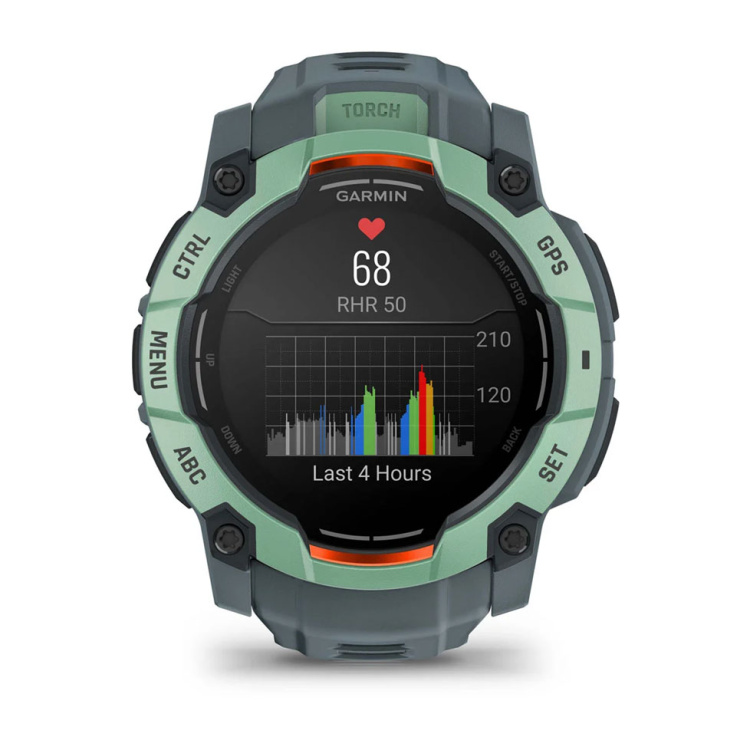 Garmin Instinct 3 50mm AMOLED Neo Tropic with Twilight Band (010-03020-01)