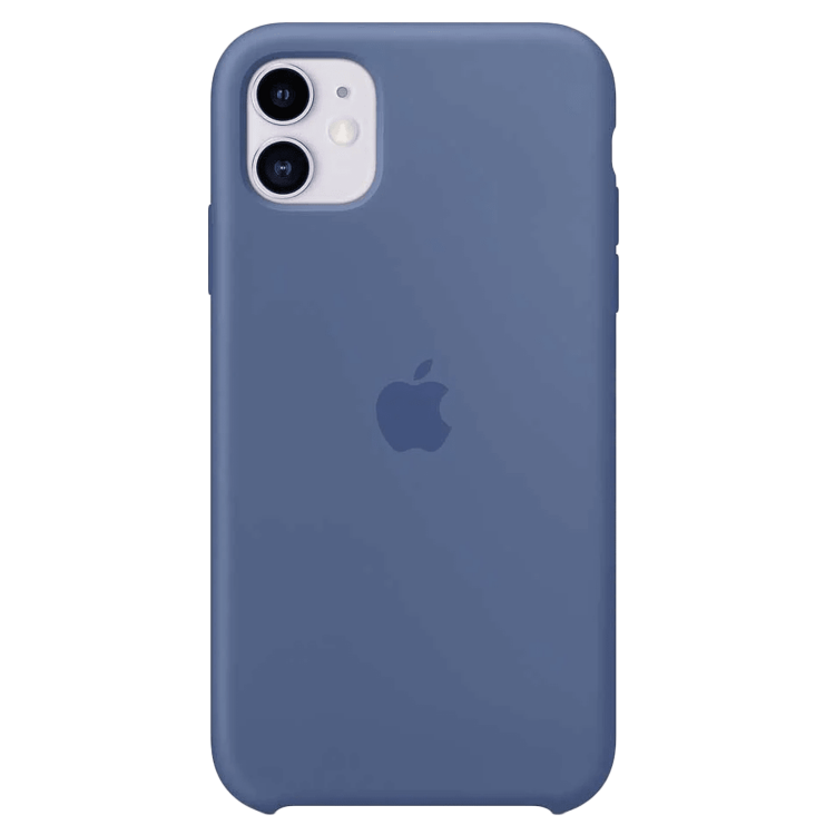 Чохол Smart Silicone Case для iPhone 11 Original (FoxConn) (Linen Blue)