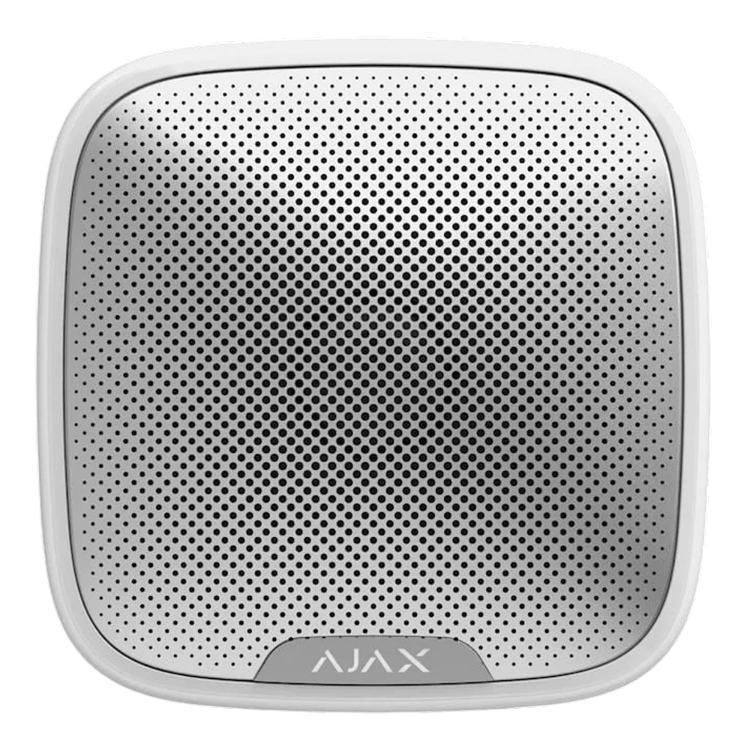 Бездротова зовнішня сирена Ajax StreetSiren 113 дБ, White Бездротова зовнішня сирена Ajax StreetSiren 113 дБ, White